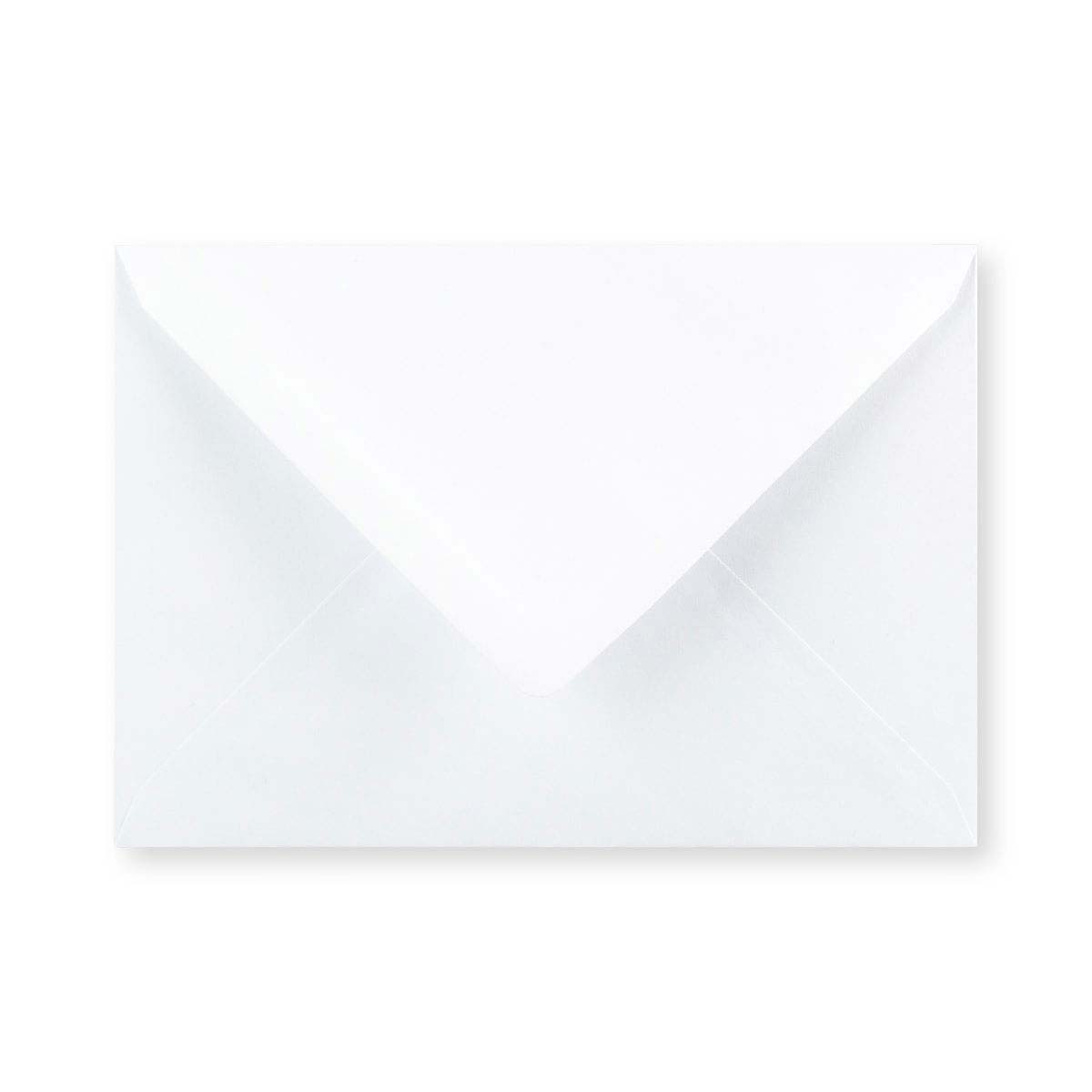 114x162 mm (C6) Wit Geweven Envelop