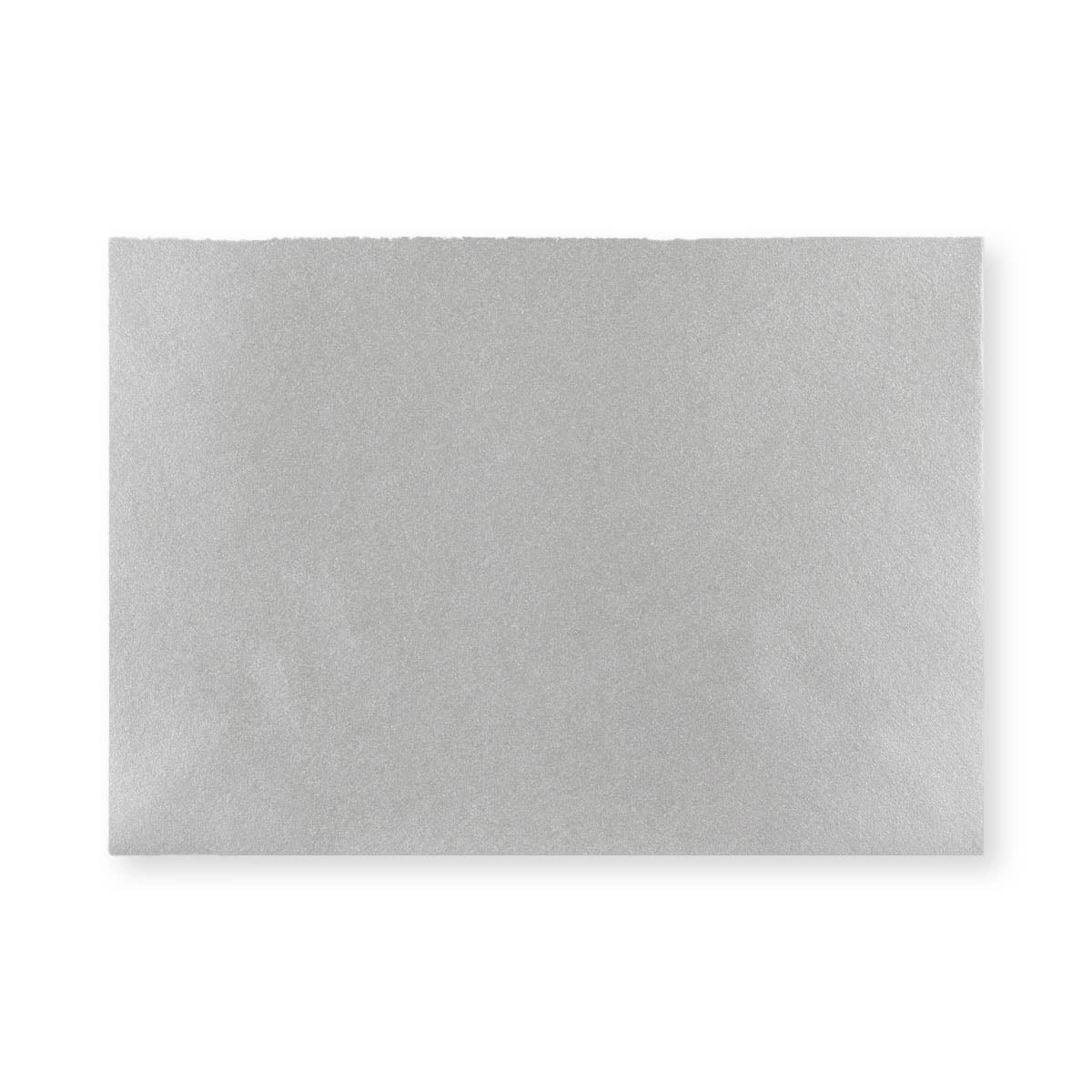 Metallic Silberner Briefumschlag 133x184 mm