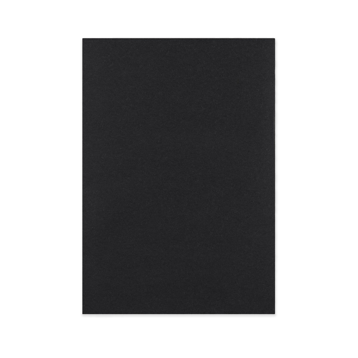 Fuldstændig Sort Kuvert med Kartonbagside 229x162 mm (C5)