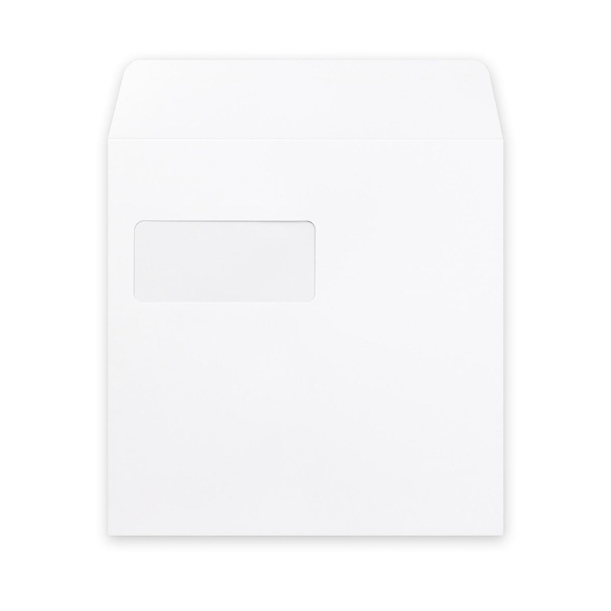 Sobre blanco de alto gramaje con ventanilla de 220x220 mm