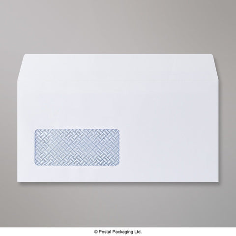 236B - White Blue Opaque Gummed Business Envelopes - Business Envelopes