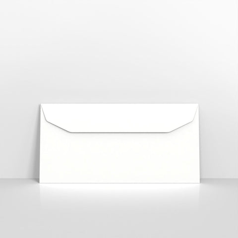 307 - White Blue Opaque Gummed Business Envelopes - Business Envelopes