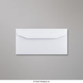 335 - White Blue Opaque Gummed Business Envelopes - Business Envelopes