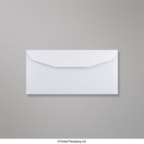 343 - White Blue Opaque Gummed Business Envelopes - Business Envelopes