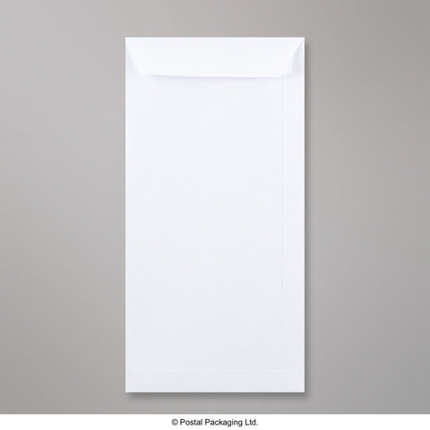 475 - White Blue Opaque Peel and Seal Business Envelopes - Business Envelopes