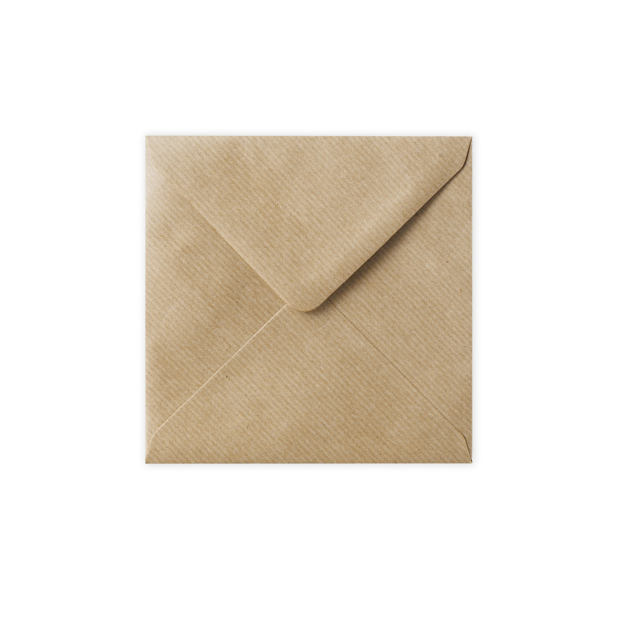 Busta in carta kraft Striata 140x140 mm
