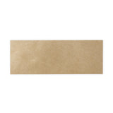 Brun konvolut med riller 80x215 mm