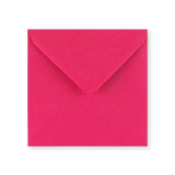 Fuschia-lyserød konvolut 130x130 mm