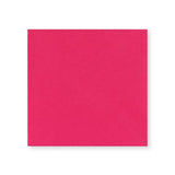 Fuschia-lyserød konvolut 130x130 mm