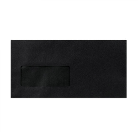 Sobre negro con ventanilla de 110x220 mm (DL)