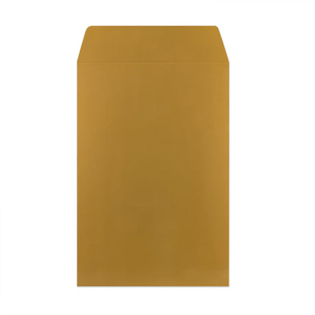 Sobre dorado de cartón rígido 235X162 MM