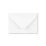 White Envelope - Diamond Flap 70x100 mm