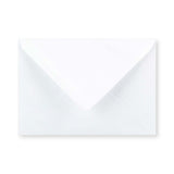 114x162 mm (C6) Wit Geweven Envelop