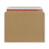 Manila Brown Peel & Seal Rigid Board Mailers Envelope (234 x 334mm)
