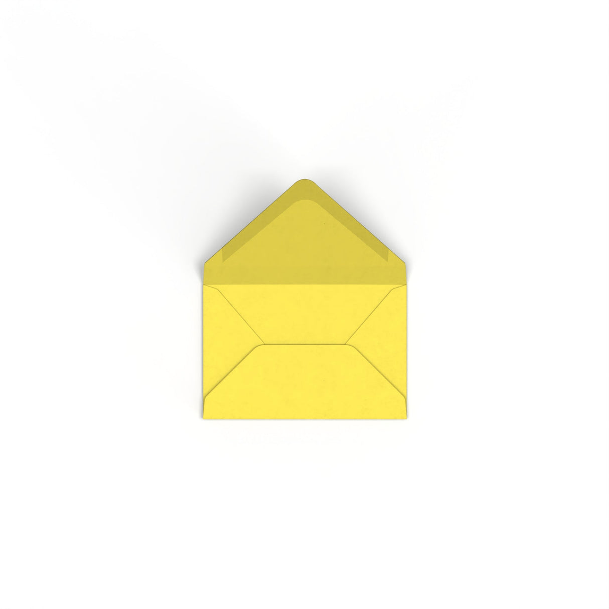 Enveloppe jaune tournesol 62x94 mm