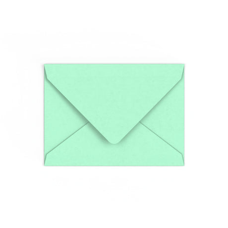 Jadegrüner Umschlag 82x113 mm (C7)