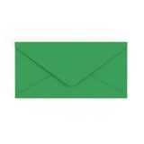 Diepgroene envelop 110x220 mm (DL)