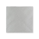 Metallic Silberner Briefumschlag 130x130 mm