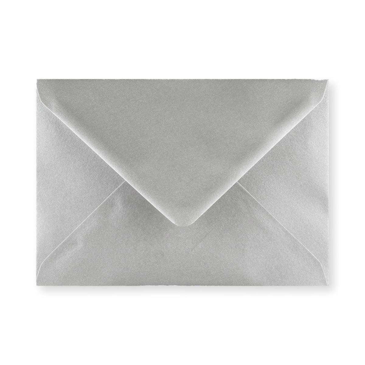 Metallic Silberner Briefumschlag 133x184 mm