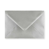 Metallic Silberner Briefumschlag 133x184 mm