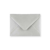 Enveloppe argent métalisée 82x113 mm (C7)