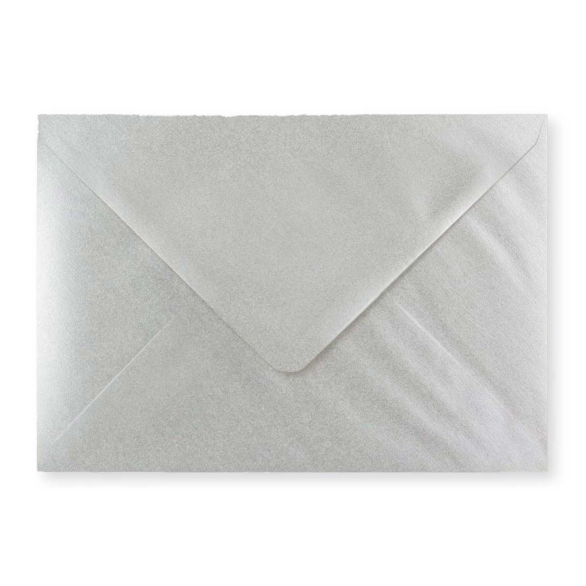 162x229 mm (C5) Metalliskt kuvert i silver