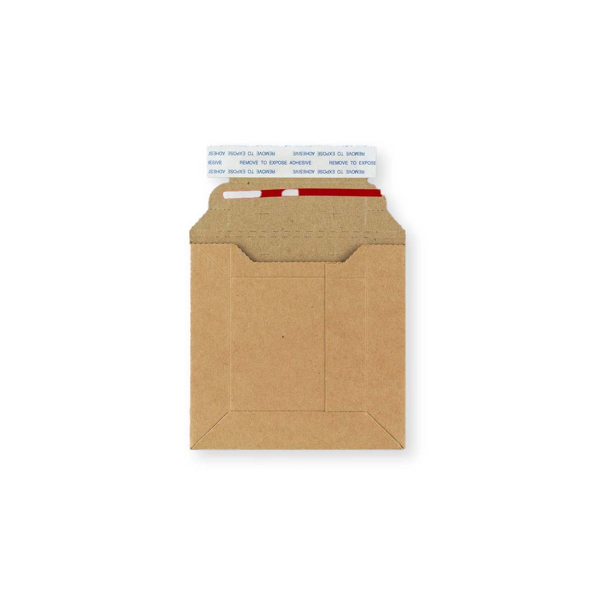 Envelope manila de papelão para envios 120x120 mm