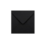 116x116 mm svart kuvert