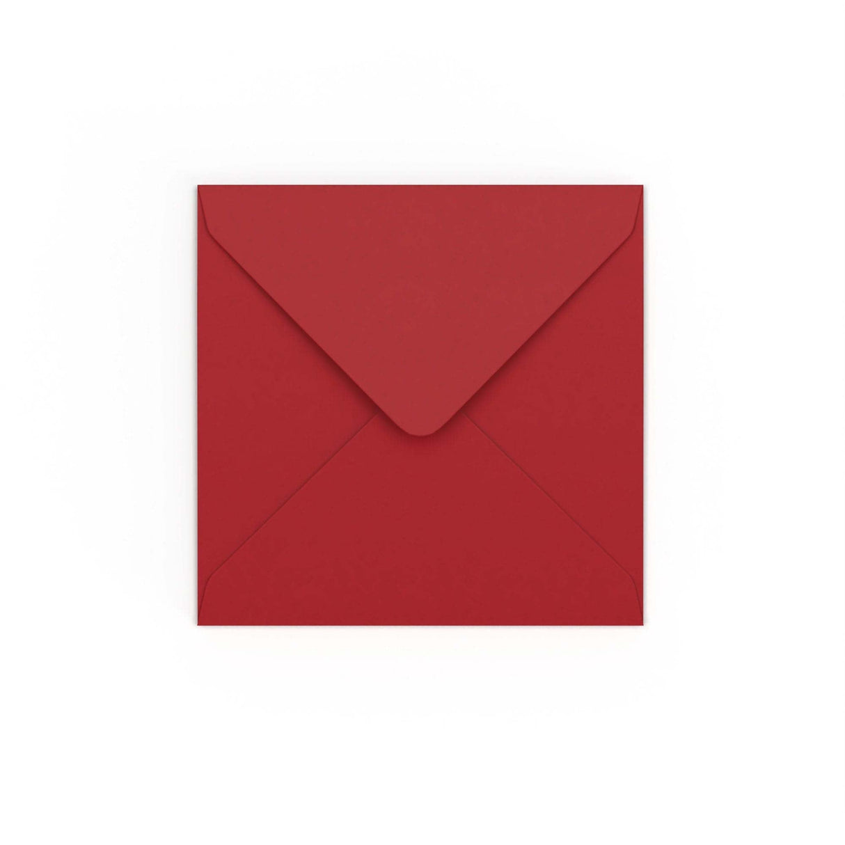 130x130 mm Donkerrood Envelop