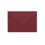 Enveloppes couleur bordeaux