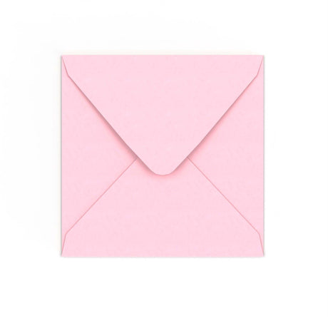 155x155 mm ljusrosa kuvert