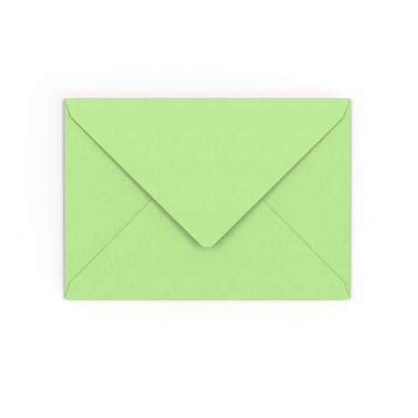 114x162 mm (C6) Lichtgroen Gekleurde Envelop