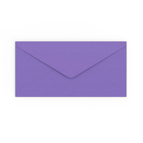 Violetter Briefumschlag 110x220 mm (DL)