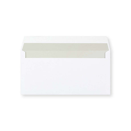 110x220 mm (DL) Witte Envelop