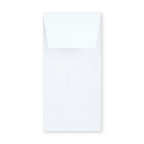 Weiße Faltentasche 220x110x25 mm (DL)