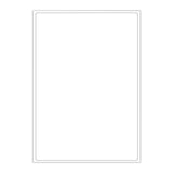 Etiquetas adhesivas blancas y transparentes