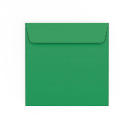 155x155 mm Koperta ciemnozielona