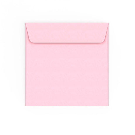 155x155 mm ljusrosa kuvert