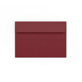 Enveloppes couleur bordeaux