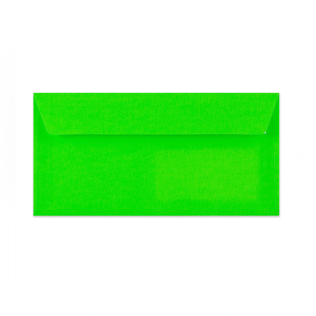 110x220 mm (DL) Neongrönt kuvert