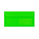 110x220 mm (DL) Neongrönt kuvert