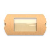 Cajas almohadas con ventana