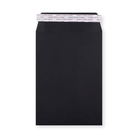 229x162mm Crna poštna marka lahka 180gsm ovojnice za lupine in tesnila