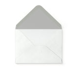Busta colore bianco con effetto martellato 82x113 mm (C7)