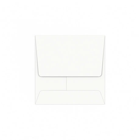 60x60 mm Biała koperta