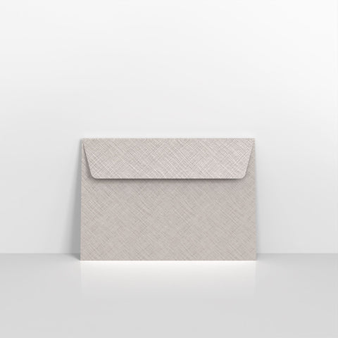 Silver Grey Textured Envelopes