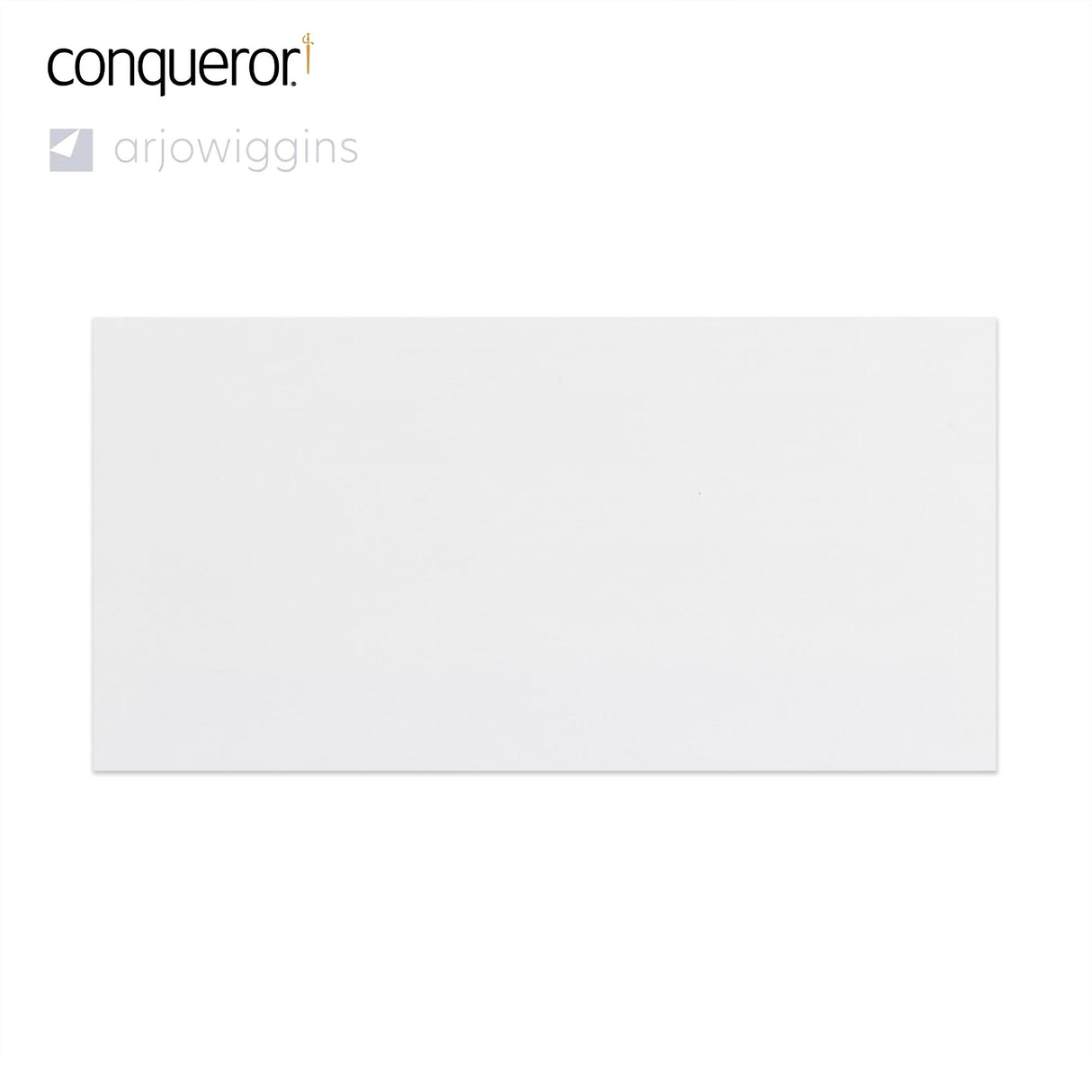 110x220 mm (DL) Busta Conqueror bianco brilliante