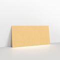 A01DL - Brown Ribbed Gummed Greeting Card V Flap Envelopes - Greeting Card Envelopes