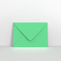 AAE53C5 - Spearmint Green Coloured Gummed Greeting Card V Flap Envelopes - Greeting Card Envelopes