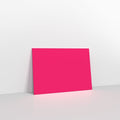 AD28C6 - Fuchsia Pink Coloured Gummed V Flap Envelopes - Greeting Card Envelopes